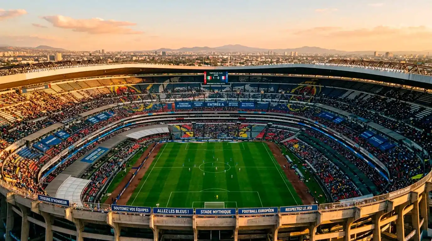 Estadio Azteca a Mexico, stade d'ouverture de la Coupe du Monde 2026