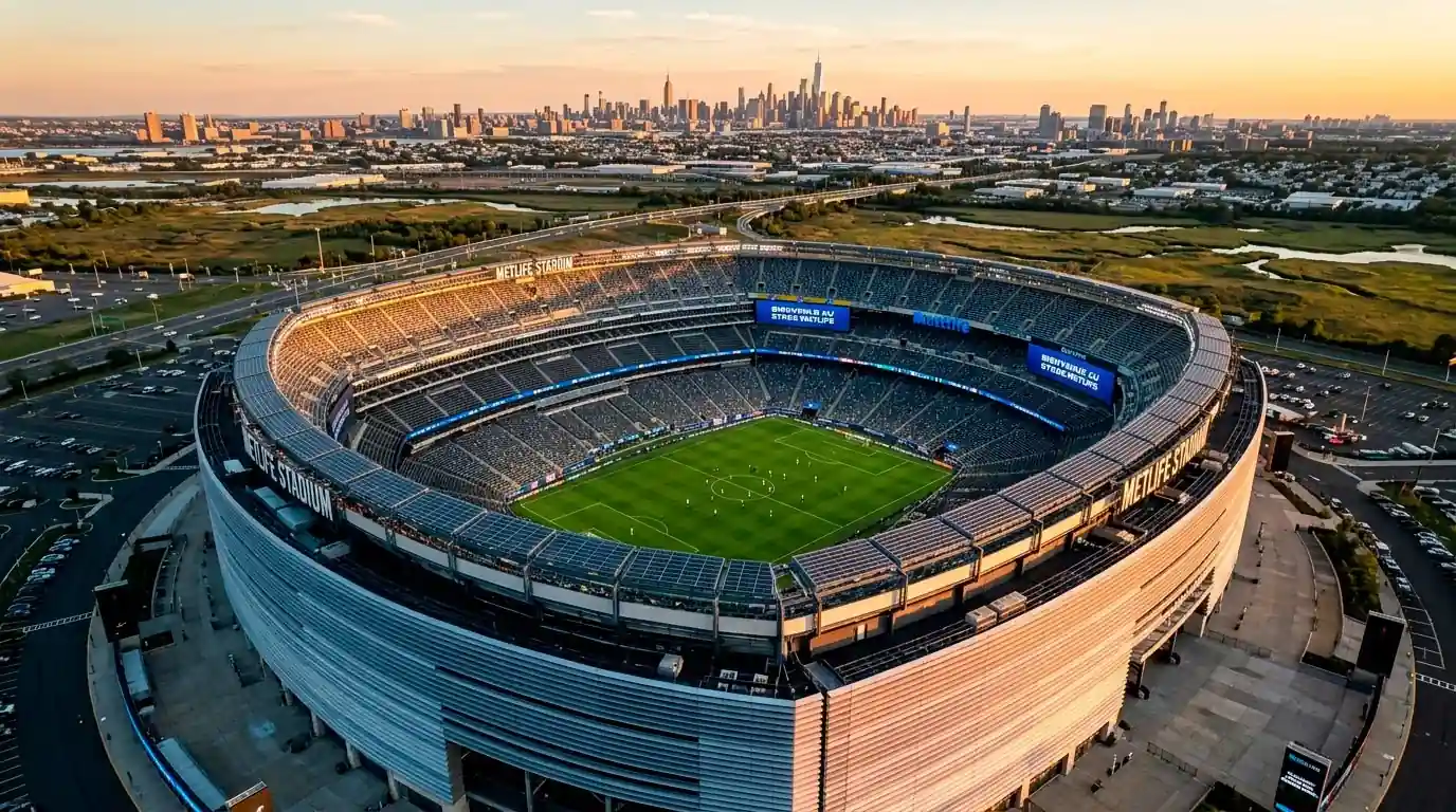MetLife Stadium a East Rutherford, stade de la finale de la Coupe du Monde 2026